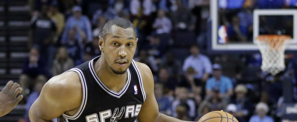 Boris Diaw sous le maillot des Spurs en NBA