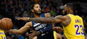 NBA – LeBron James rend un superbe hommage à Derrick Rose