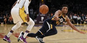 NBA – Donovan Mitchell se blesse face aux Lakers