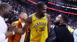 NBA – Kevin Durant a perdu son pari avec Drake