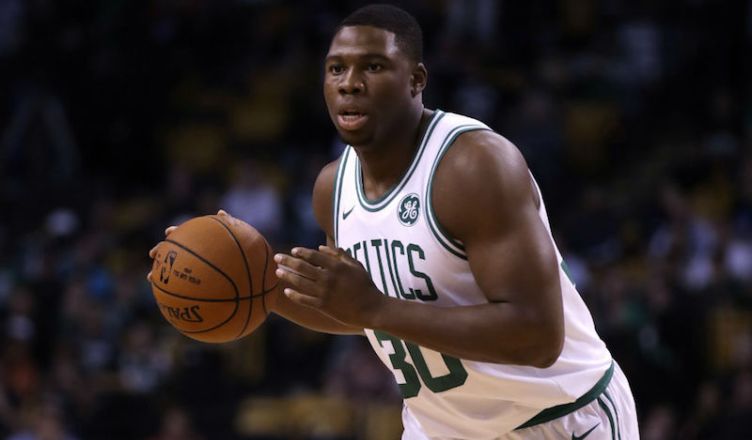 Guerschon Yabusele sous le maillot des Boston Celtics