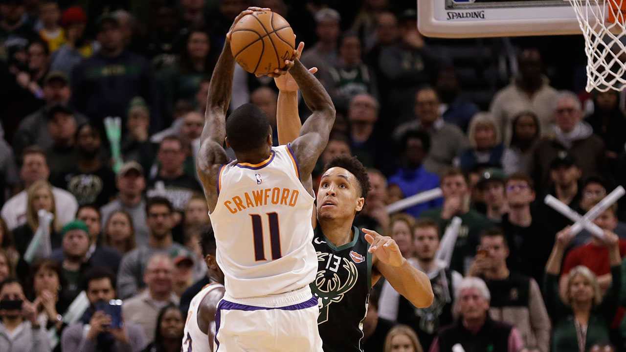 Jamal Crawford pour le game winner des Suns