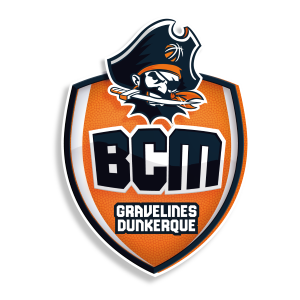 Logo du BCM Gravlines Dunkerque en Jeep Elite