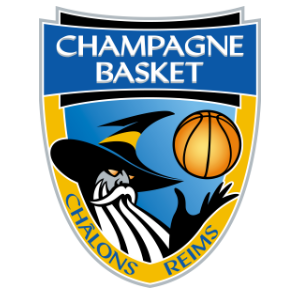 Logo du Champagne Basket Chalon Reims en Jeep Elite