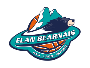 Logo de l'Elan Bearnais Pau Lacq Orthez en Jeep Elite