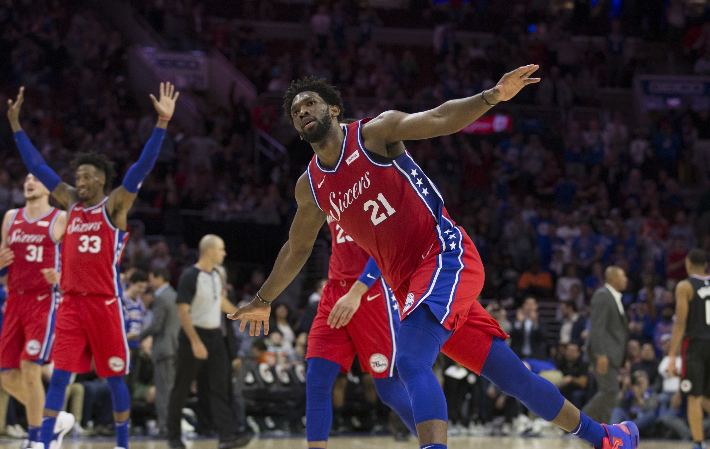 Joel Embiid contre Clippers