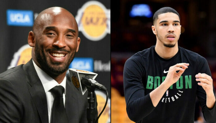 Kobe Bryant et Jayson Tatum