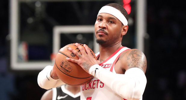 Après avoir reçu le soutien de divers joueurs NBA, Carmelo Anthony a pu hier bénéficié d'un conseil de Tracy McGrady