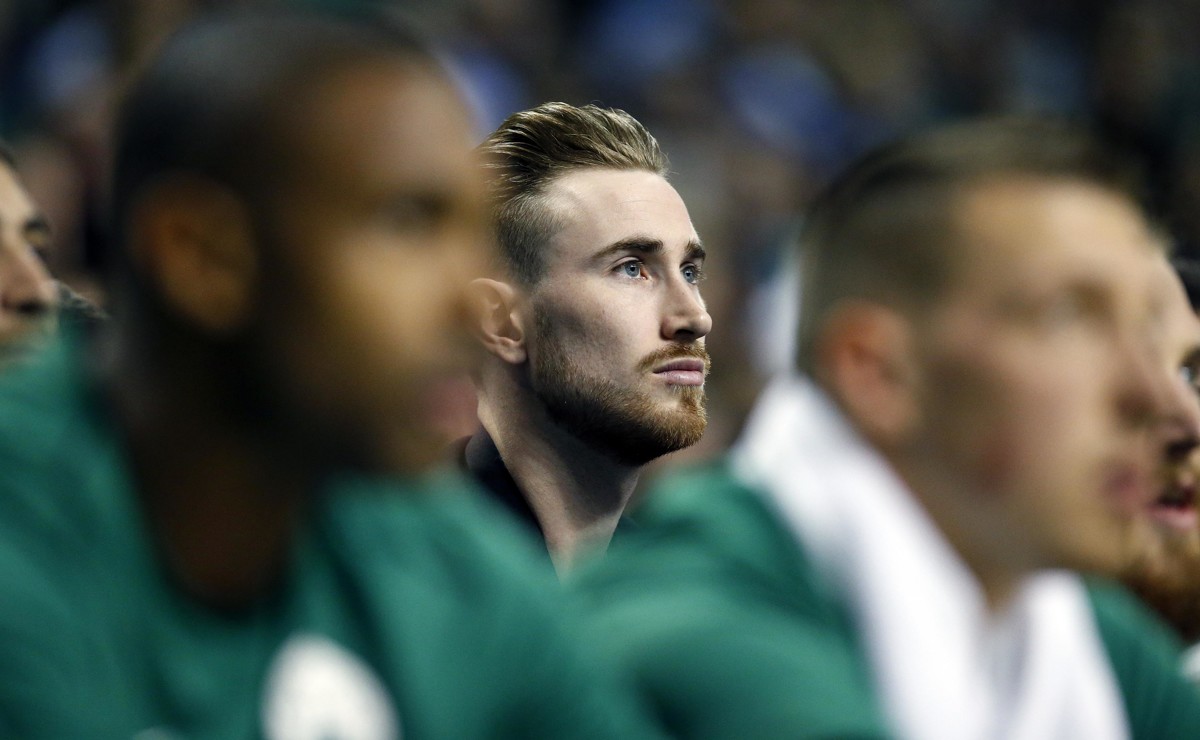 Cantonné au rôle de remplaçant, Gordon Hayward peine a trouver sa place aux Celtics et pourrait être tradé