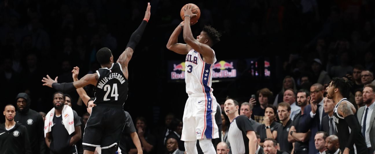 Avec un trois points ultra clutch, Jimmy Butler arrache la victoire dans les dernières secondes à Brooklyn