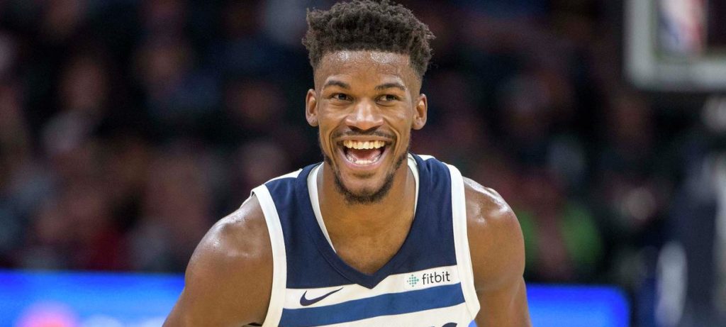 Hier lors de la rencontre face aux Lakers, Jimmy Butler s'est allé à une drôle façon de défendre