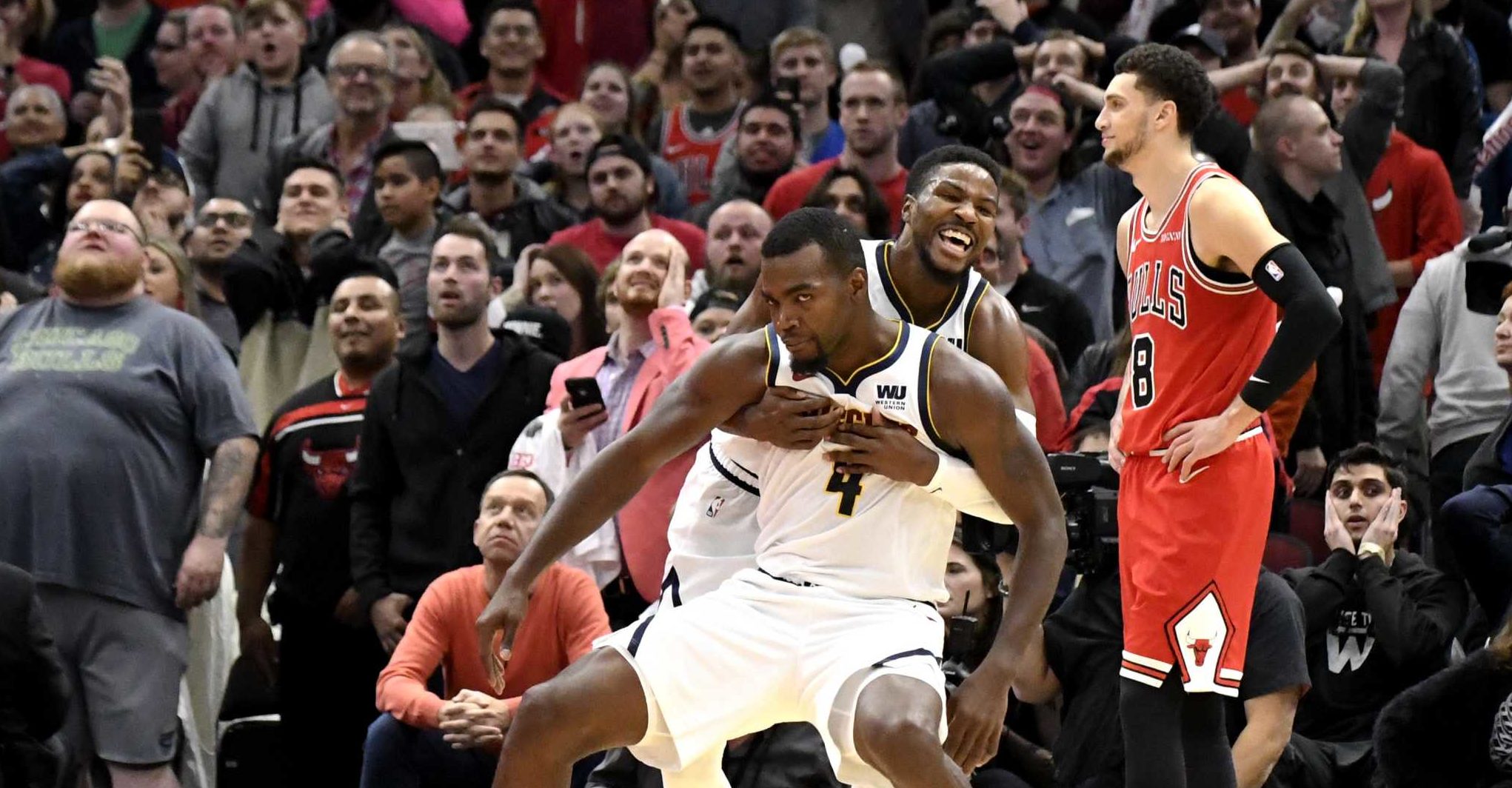 Paul Millsap fait gagner les Nuggets au buzzer