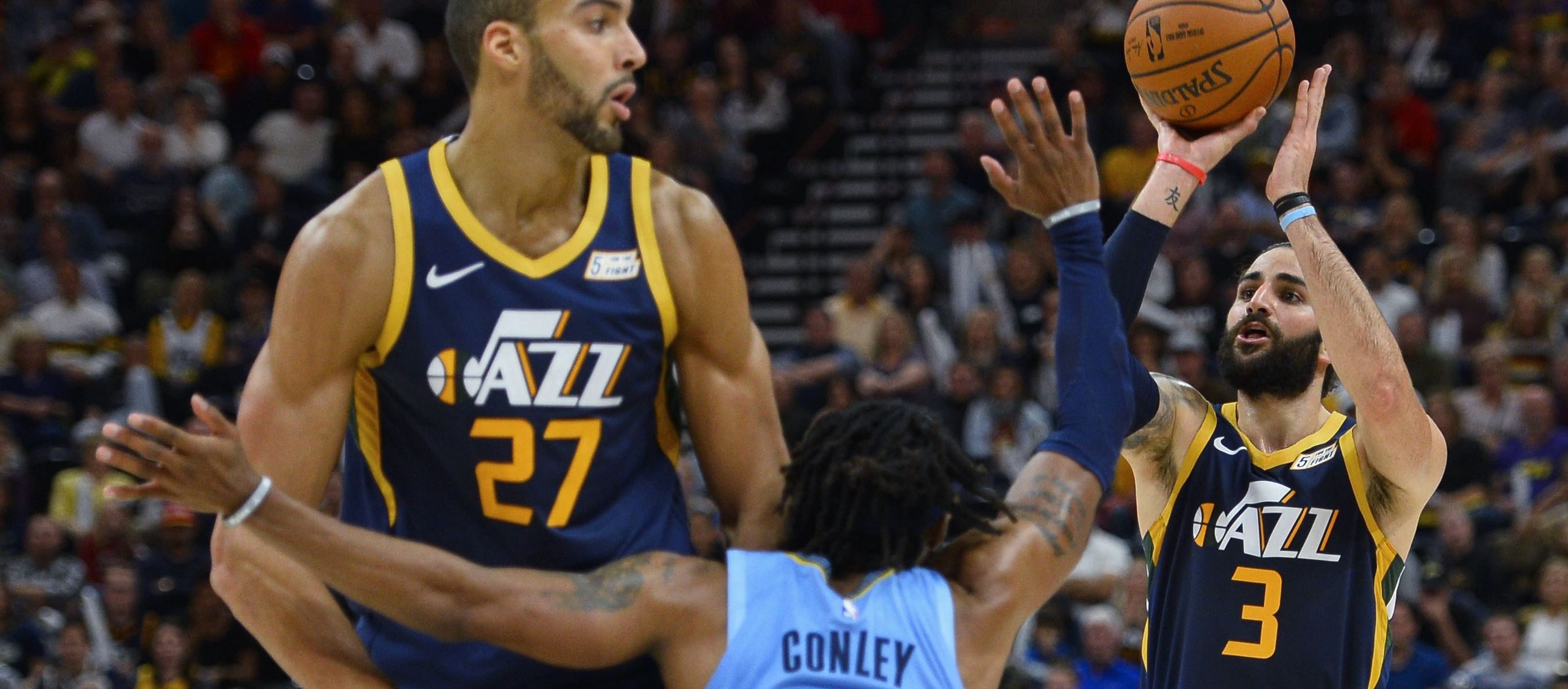 Rudy Gobert fact aux Memphis Grizzlies