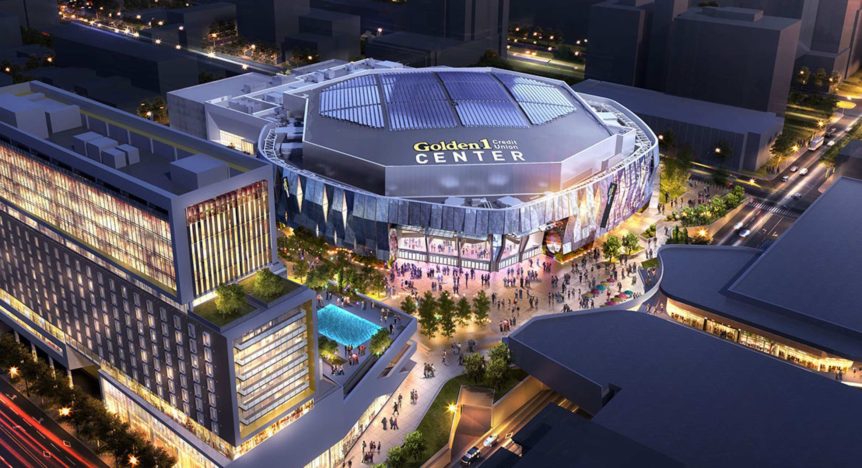 Le Golden 1 Center, salle des Sacramento Kings en NBA