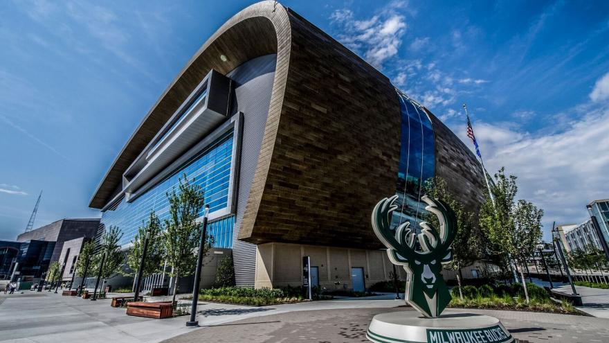 Le Fiserv Forum, salle des Milwaukee Bucks en NBA