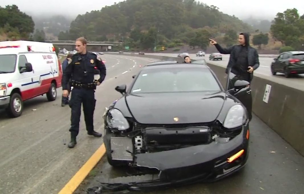 Le meneur des Warriors Stephen Curry a été impliqué dans un accident de la route à Oakland en Californie