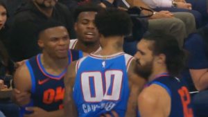 NBA – Ça chauffe entre Russell Westbrook et Willie Cauley-Stein