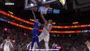 NBA – Ntilikina postérise Gobert, Fournier réagit !