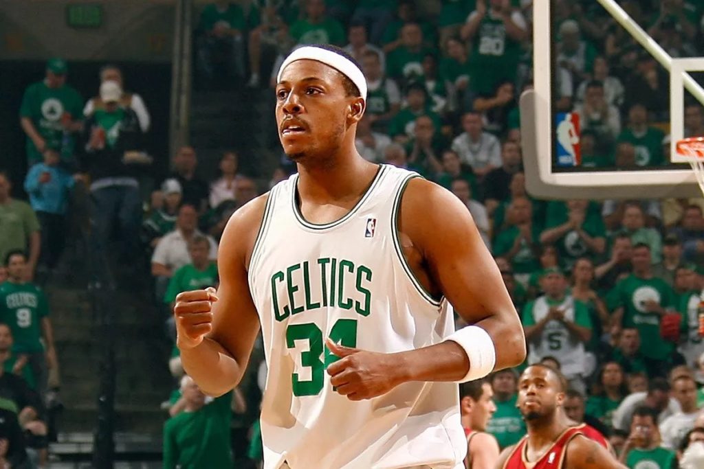 Paul Pierce sous le maillot des Celtics