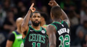 NBA – Kyrie Irving revient sur l’incroyable action des Celtics face aux Wolves