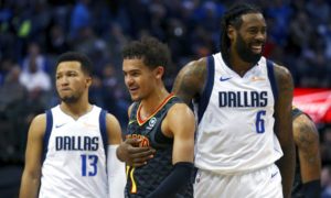 NBA – DeAndre Jordan et Trae Young pour la plus drôle des fautes techniques