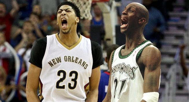 Kevin Garnett Anthony Davis