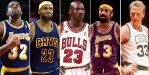 NBA – Le 5 majeur de chaque décennie (1960 à 2010)