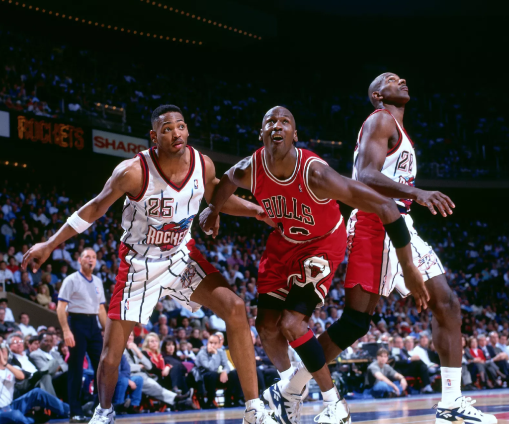 Duel entre Michael Jordan et Robert Horry