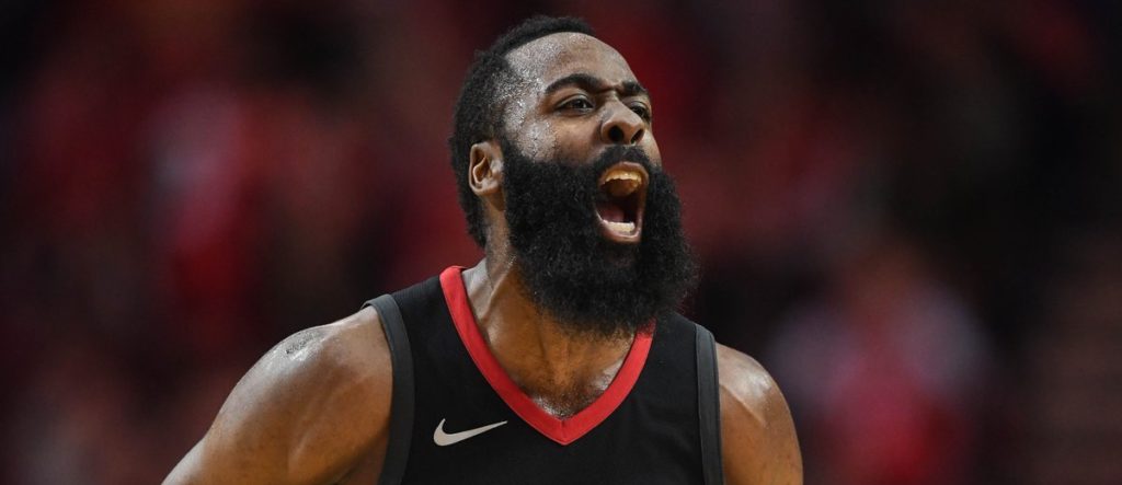 James Harden sous le maillot des Rockets