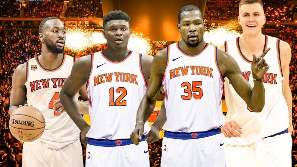 Walker Durant Zion Williamson Porzingis