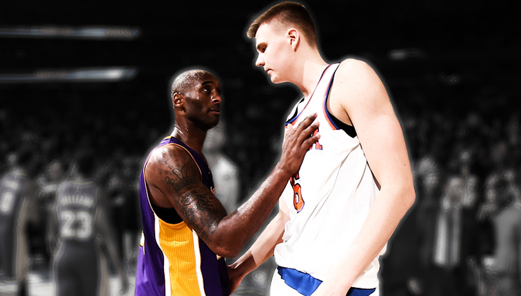 Kobe Bryant Kristaps Porzingis