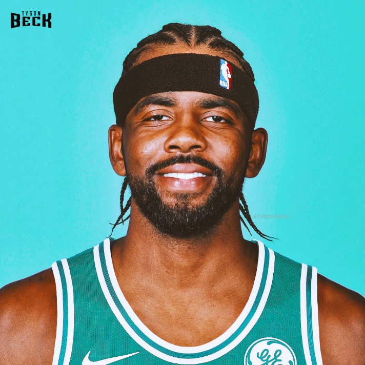 Kyrie Irving coupe de cheveux rétros