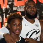 Middle School – Bronny James a joué son premier match… sous les yeux de papa !