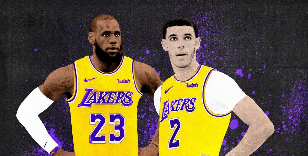 LeBron James et Lonzo Ball historiques aux Lakers