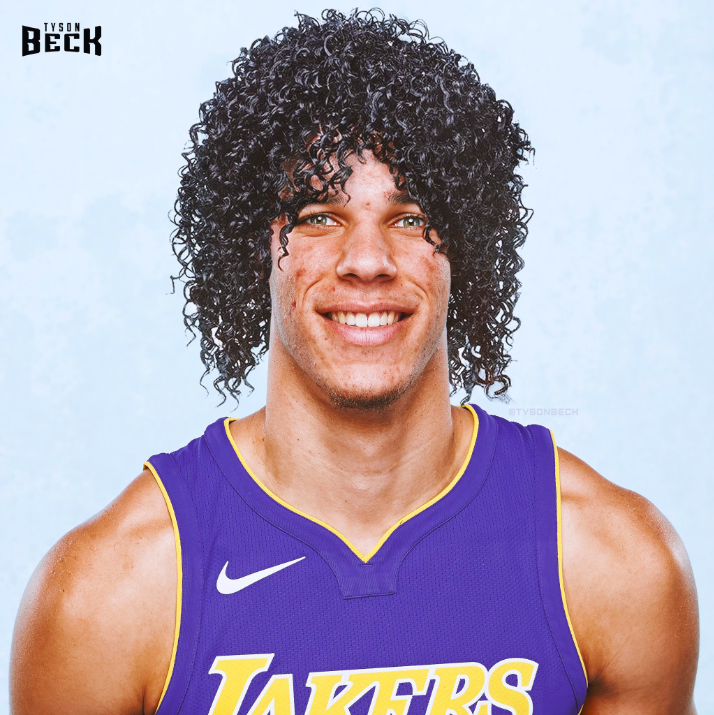 Lonzo Ball coupe de cheveux rétro