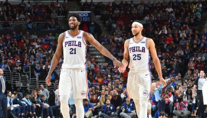 Joel Embiid et Ben Simmons marquent l'histoire de leur franchise en battant un record vieux de 1960