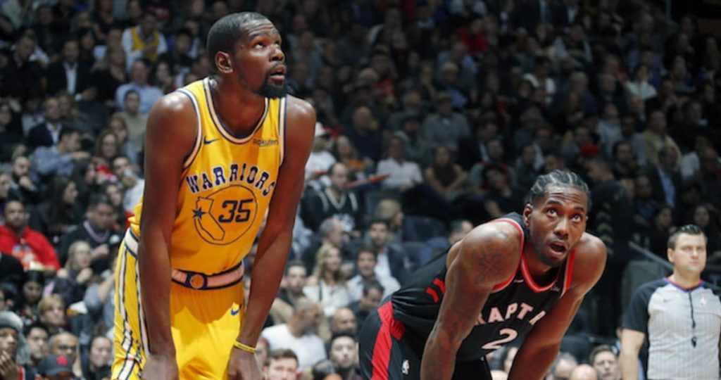 Après la défaite des Warriors face aux Raptors cette nuit, Kevin Durant s'est enflammé sur le statut de la franchise de Toronto