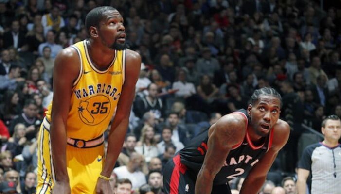 Après la défaite des Warriors face aux Raptors cette nuit, Kevin Durant s'est enflammé sur le statut de la franchise de Toronto