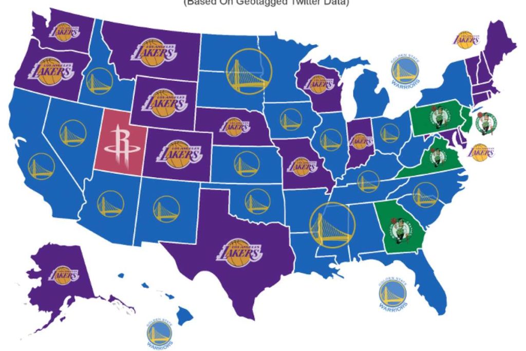 D'après un sondage Twitter réalisé par la plateforme ZCodeSystem, les Warriors sont la franchise la plus détestée de la ligue aux Etats-Unis