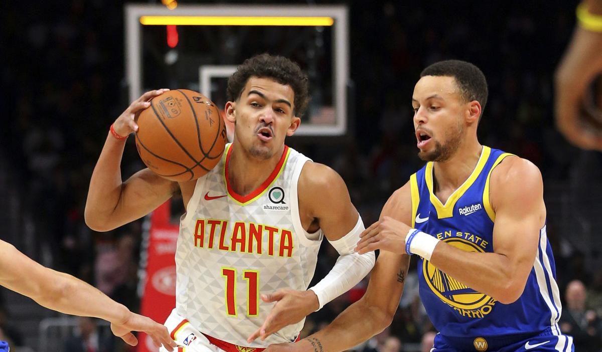 Stephen Curry n'a pas l'air d'apprécier qu'on le compare au rookie Trae Young. Il l'a encore fait savoir hier soir, en marge de la victoire face aux Hawks