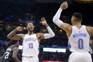 NBA – Paul George souligne les efforts défensifs de Russell Westbrook