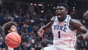 NCAA – Career-high et nuit historique pour Zion Williamson !