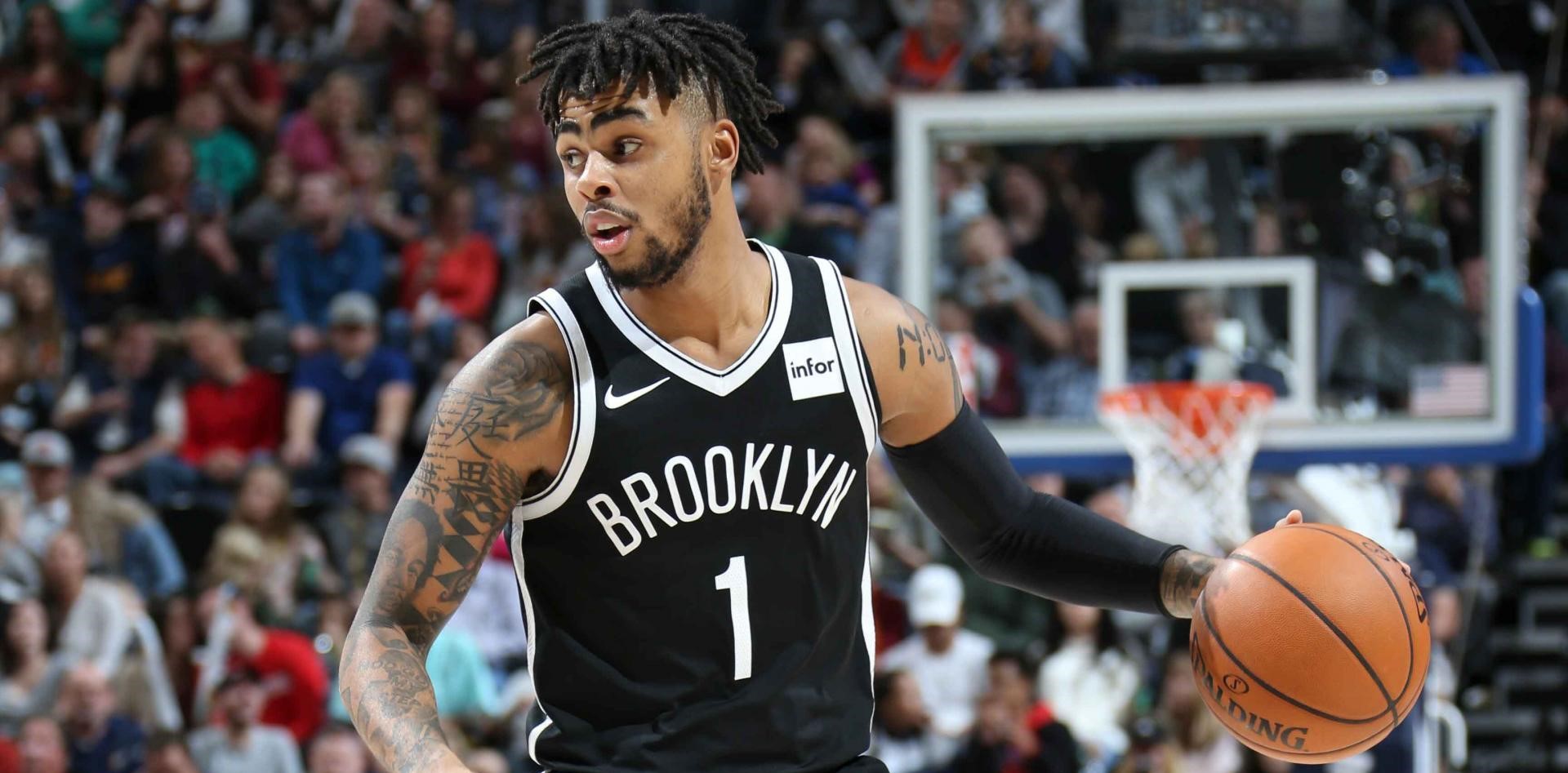 D'Angelo Russell est devenu le premier joueur en 50 ans à marquer 70 points sur deux matchs sans lancer-franc tenté