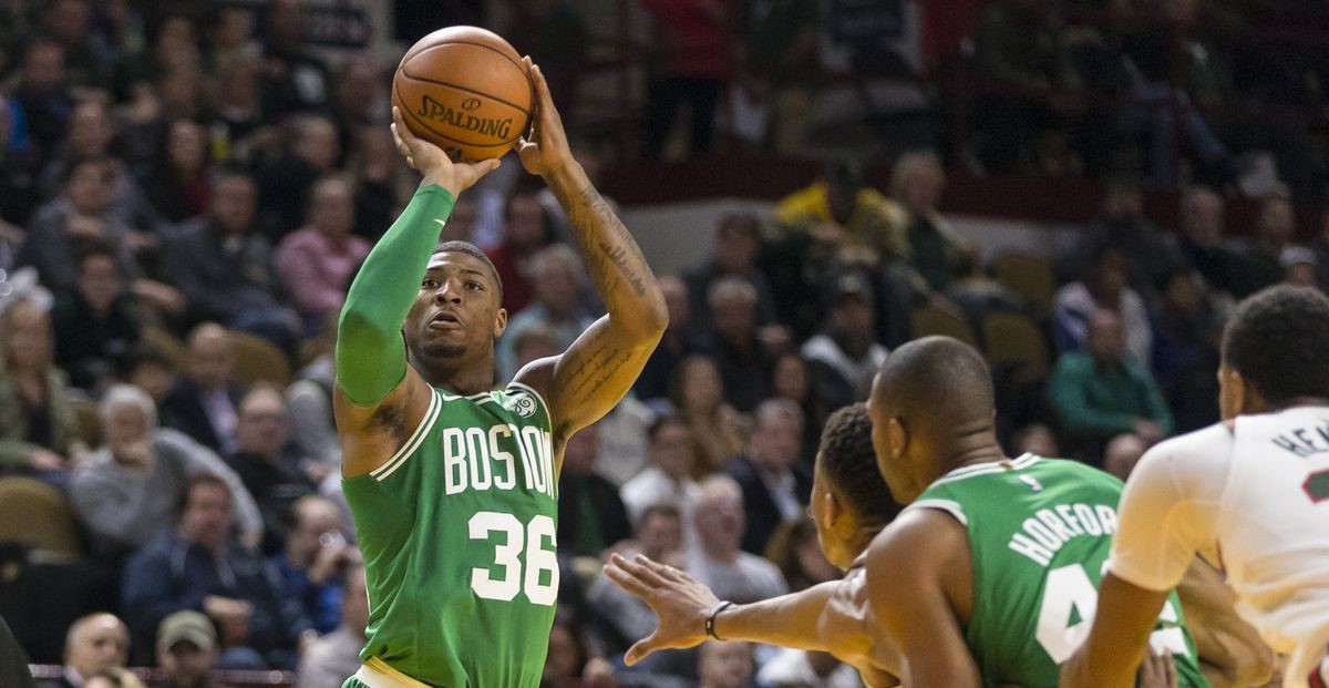 Marcus Smart connait une progression fulgurante au tir en ce début d'année