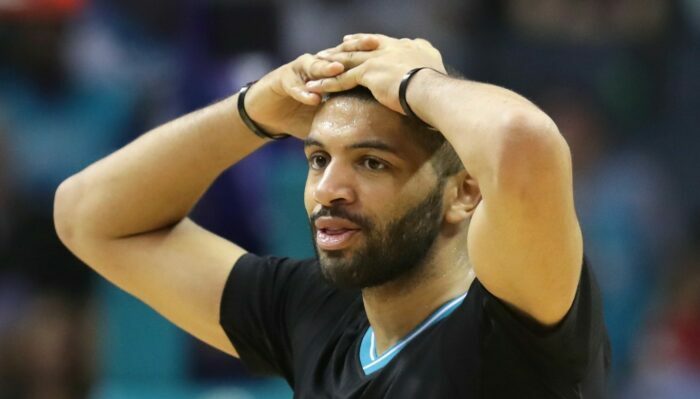 Nicolas Batum sous le maillot des Hornets