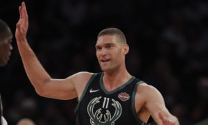 NBA – La réaction de Brook Lopez après une brique d&rsquo;Hassan Whiteside