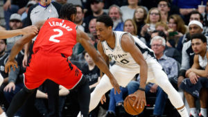 NBA – DeMar DeRozan rejoint l&rsquo;immense Tim Duncan dans l&rsquo;histoire des Spurs