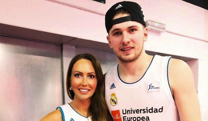 Luka Doncic et sa mère