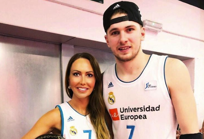 Luka Doncic et sa mère