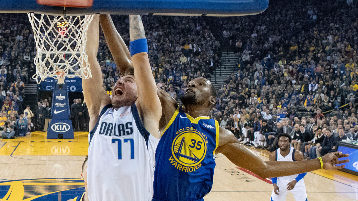 Kevin Durant et Luka Doncic